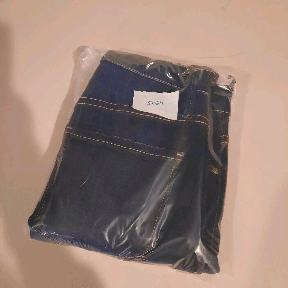 Frame Jeans Womens 25 Le Sylvie Slender Straight Ankle High Rise Side Split Hem - Picture 13 of 13